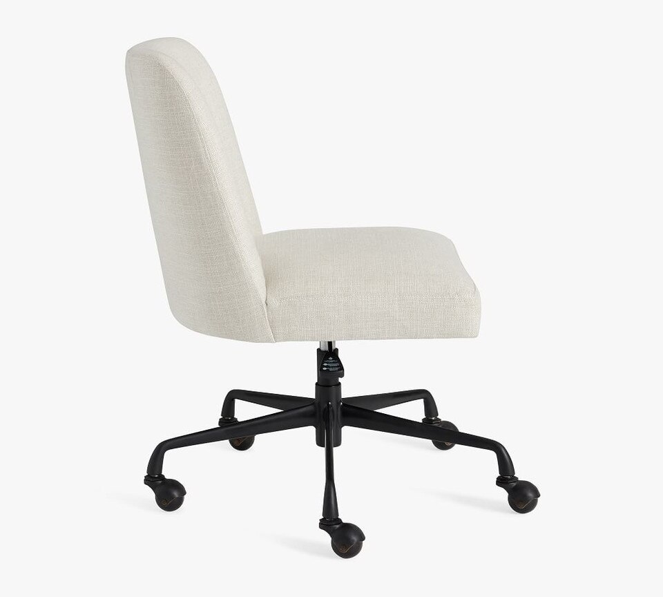 Layton Upholstered Swivel Desk Chair